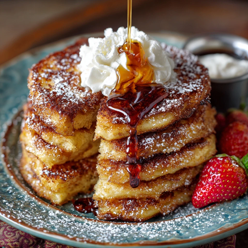 Spanish Churro Pancakes Recipe