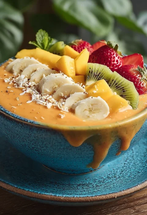 Strawberry Banana Protein Smoothie