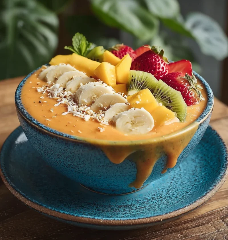 Strawberry Banana Protein Smoothie