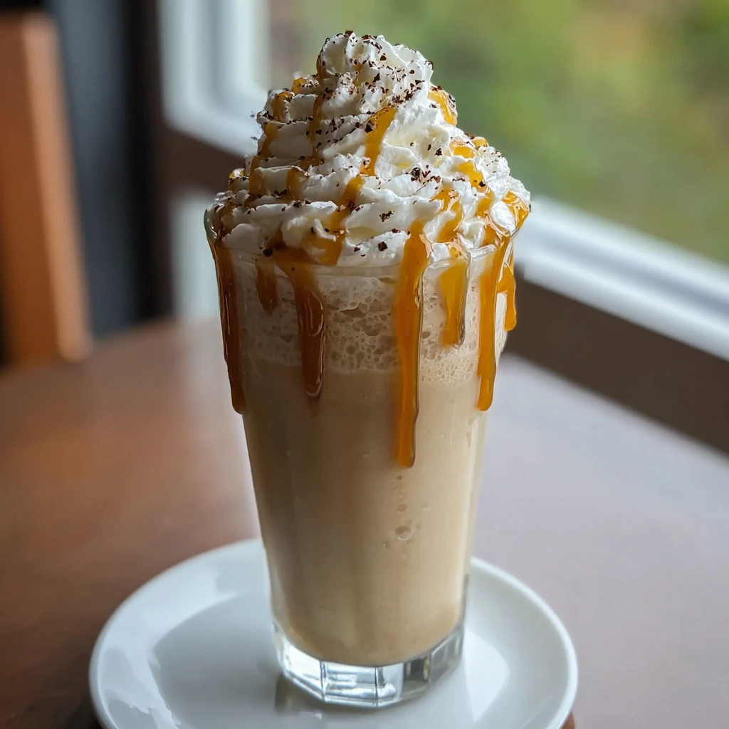 Vanilla Bean Frappuccino (Homemade)