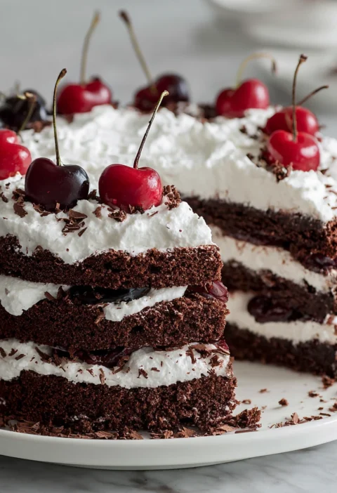 Classic German Black Forest Cake