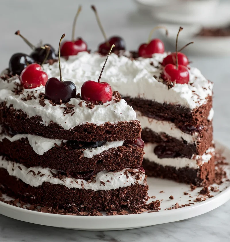 Classic German Black Forest Cake