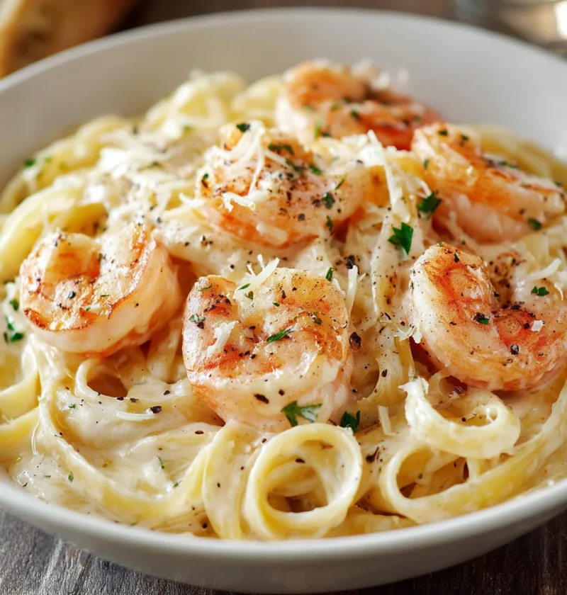 Creamy Shrimp Alfredo Recipe Culinary Delight