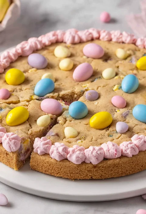 Easter Mini Egg Cookie Cake Recipe