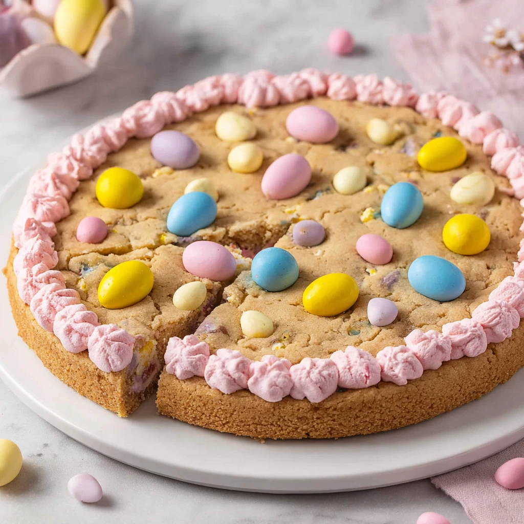 Easter Mini Egg Cookie Cake Recipe