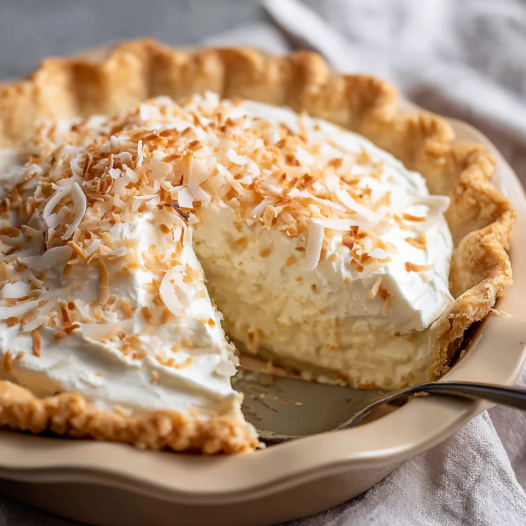 Easy Coconut Cream Pie recipe
