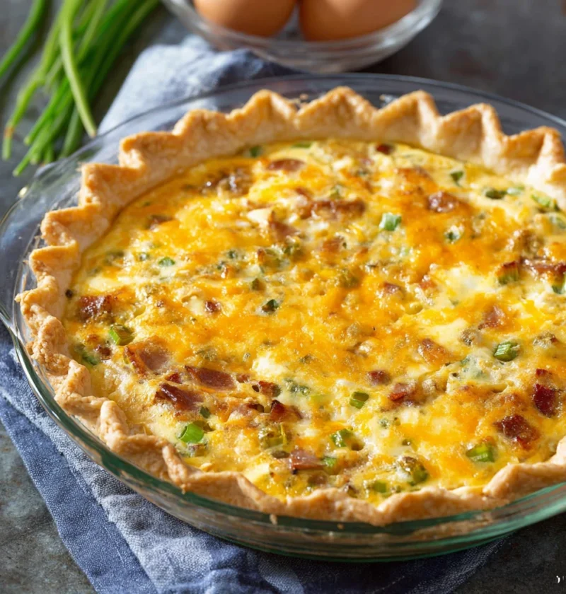 Loaded Baked Potato Quiche