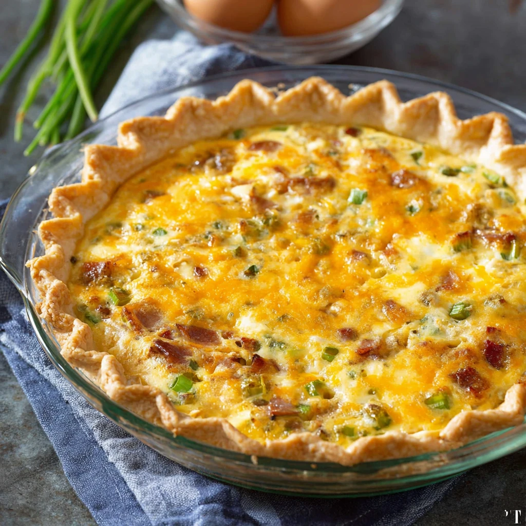 Easy Loaded Baked Potato Quiche