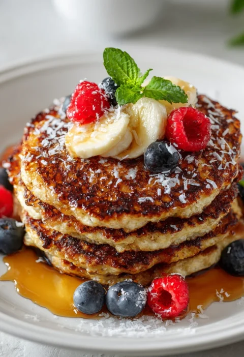 Healthy Cottage Cheese Pancakes Recipe