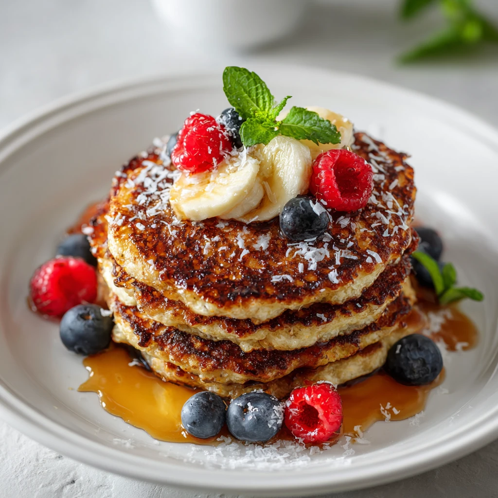 Healthy Cottage Cheese Pancakes Recipe