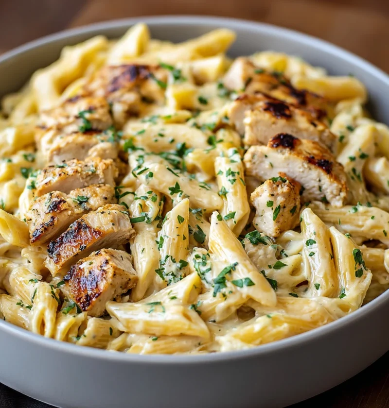Irresistible Creamy Garlic Chicken Pasta Recipe