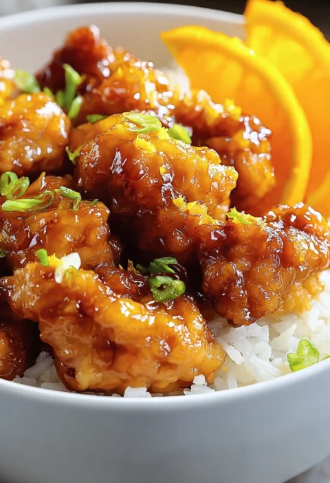 Irresistible Orange Chicken Recipe Flavor Explosion