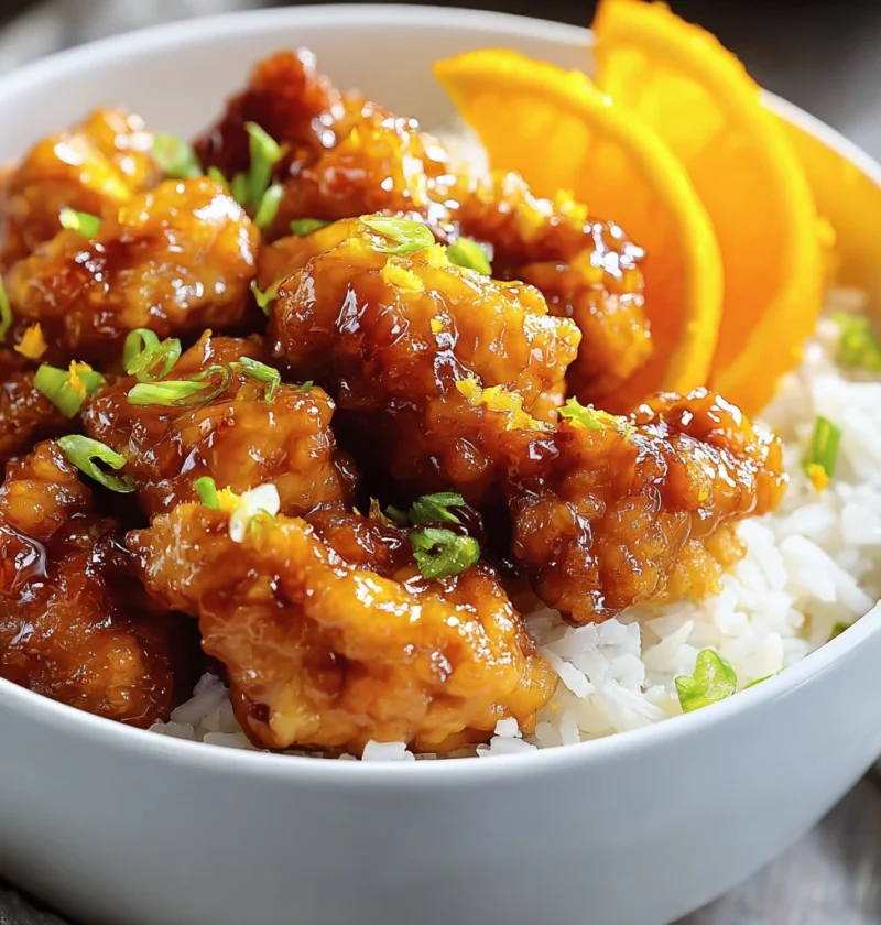 Irresistible Orange Chicken Recipe Flavor Explosion