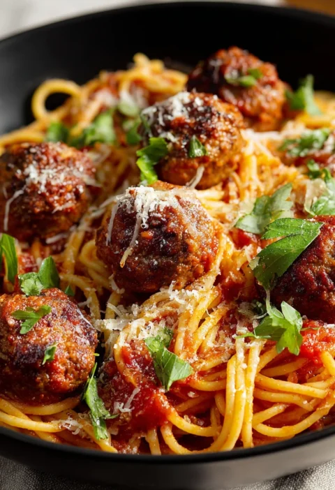 Irresistible Spaghetti Meatballs Recipe Comfort Food