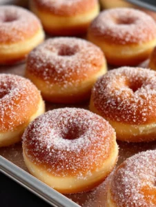 Irresistible Vanilla Shortbread Brioche Doughnuts at Home