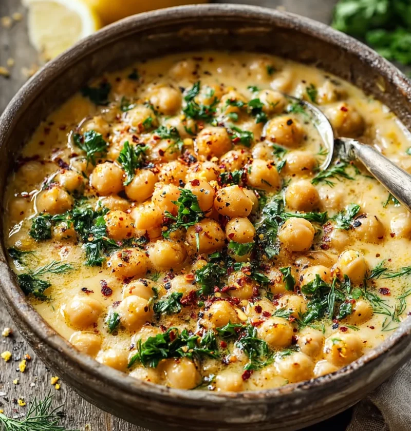Lemon Chickpea Stew Comforting Plantpowered Delight