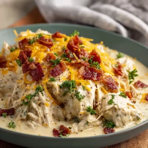 Tasty Slow Cooker Crack Chicken