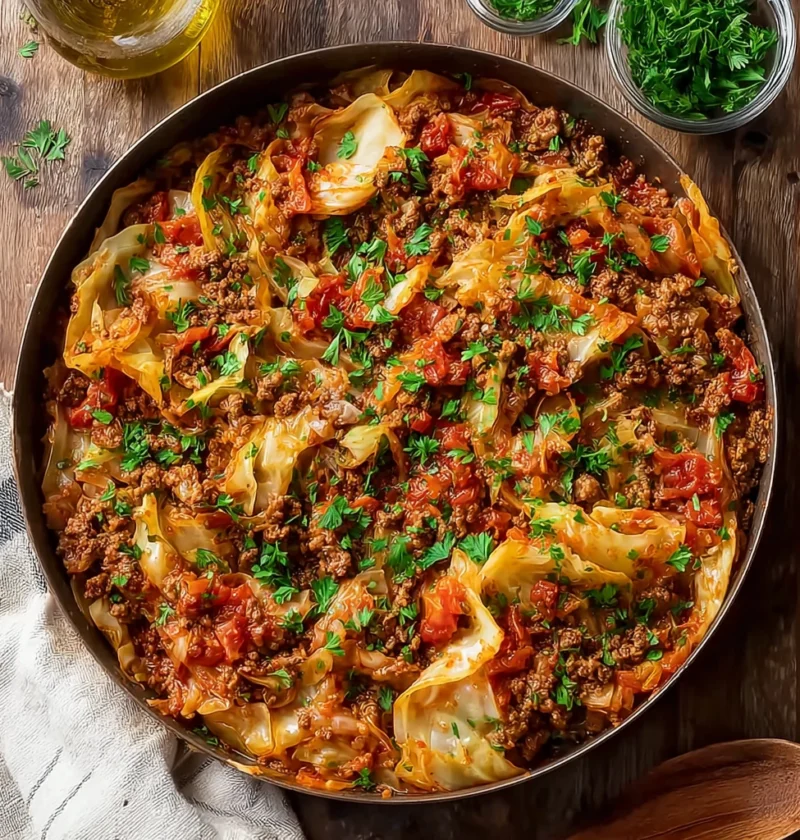 Unstuffed Cabbage Roll Bowl