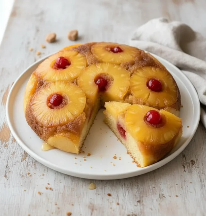 Easy Pineapple Upside Down Cake