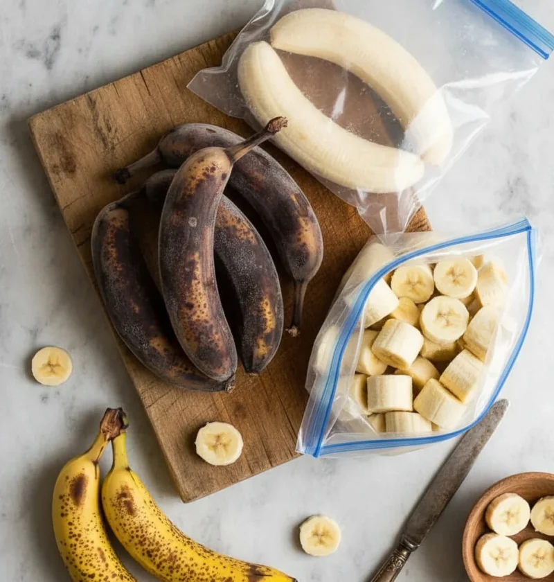How to Freeze Bananas
