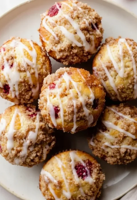 Raspberry Streusel Muffins