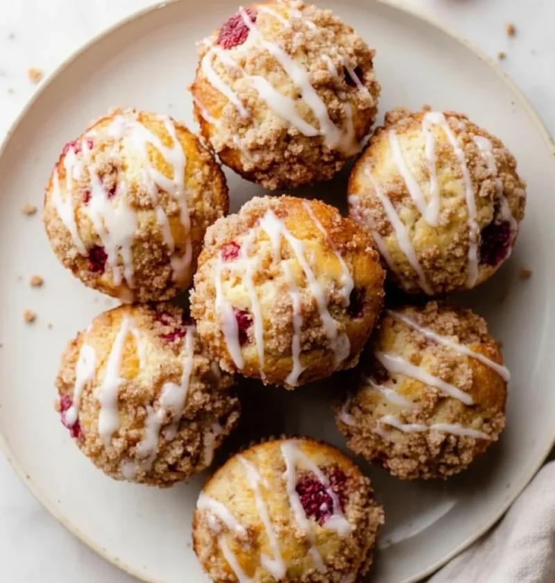 Raspberry Streusel Muffins