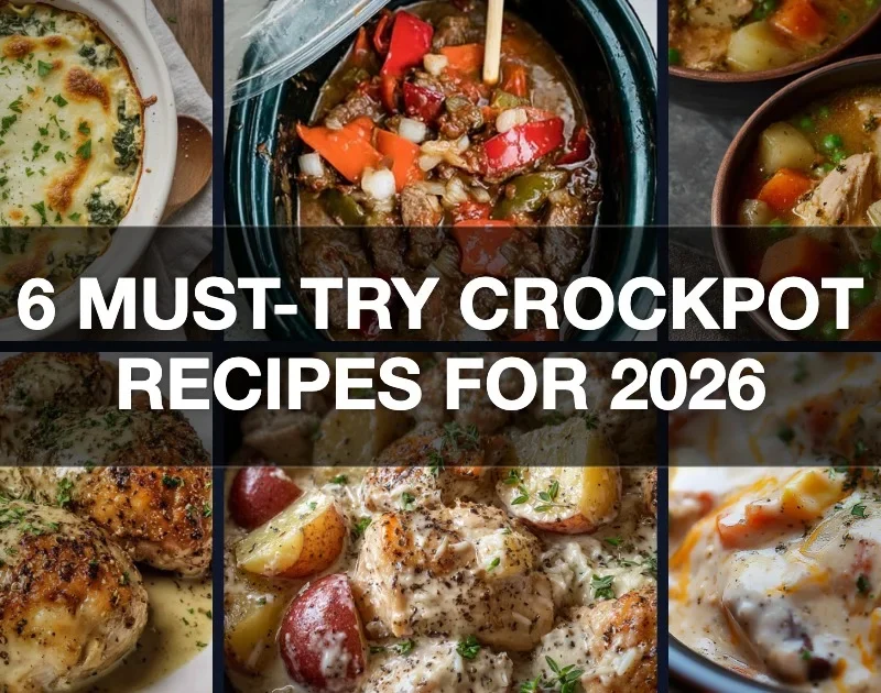 6 must-try crockpot recipes