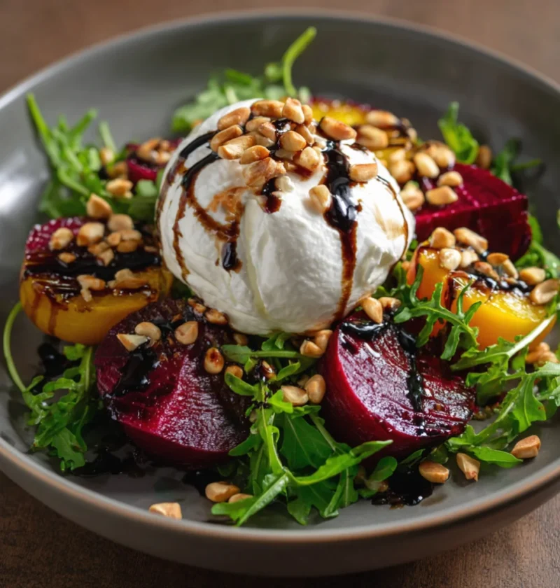 Beet and Burrata Salad