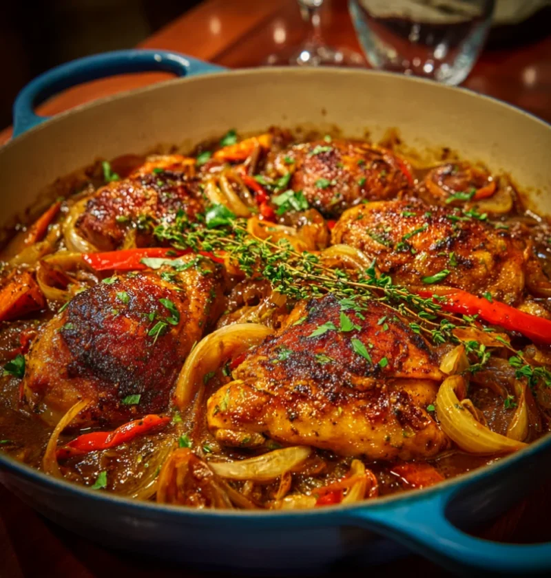 Braised Catalina Chicken