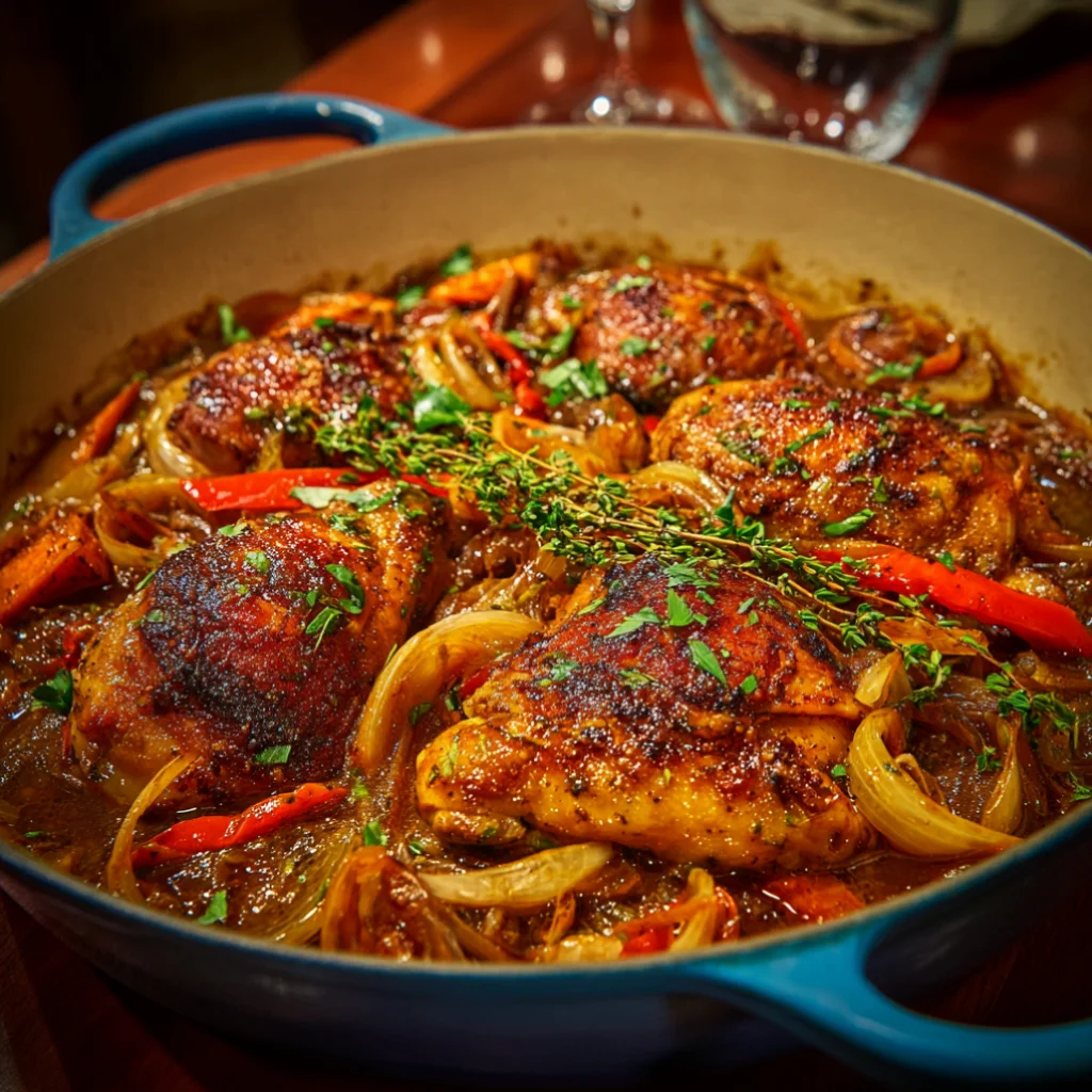 Braised Catalina Chicken