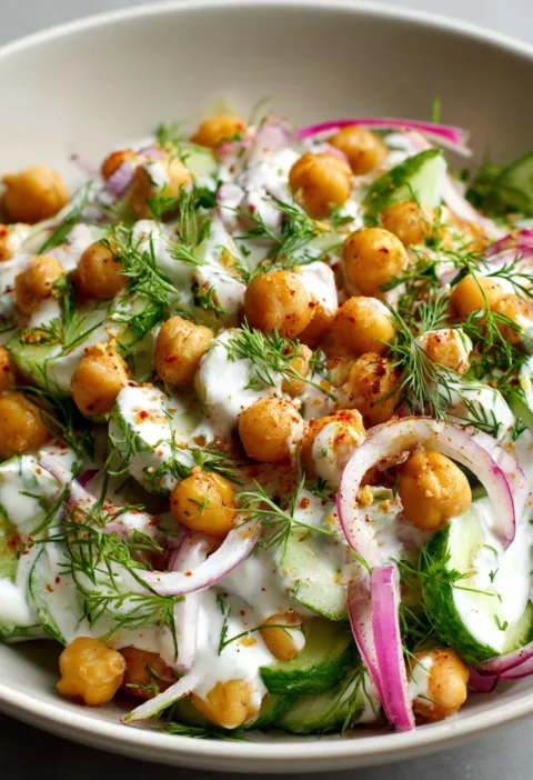 Chickpea salad