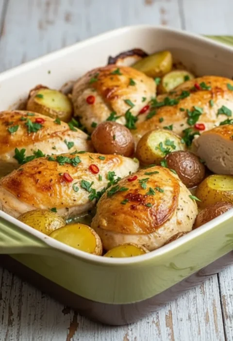 Creamy Herb Chicken