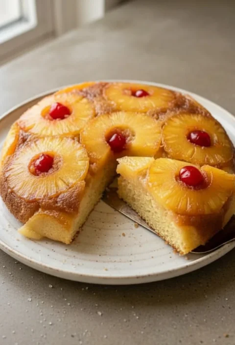 Easy Pineapple Upside Down Cake