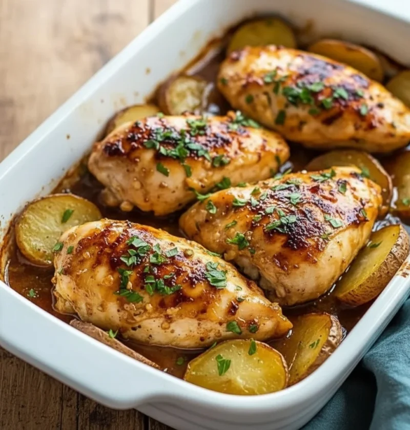 Honey Garlic Chicken Breasts