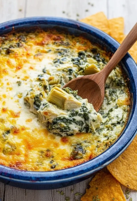 Hot Spinach Artichoke Dip