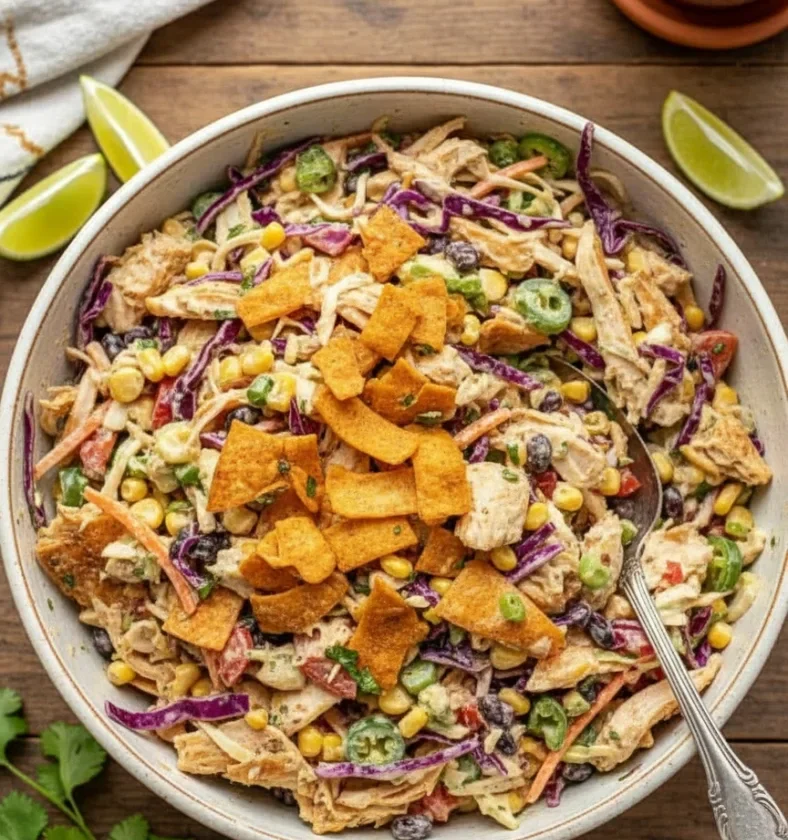 Loaded Chicken Frito Cowboy Cabbage