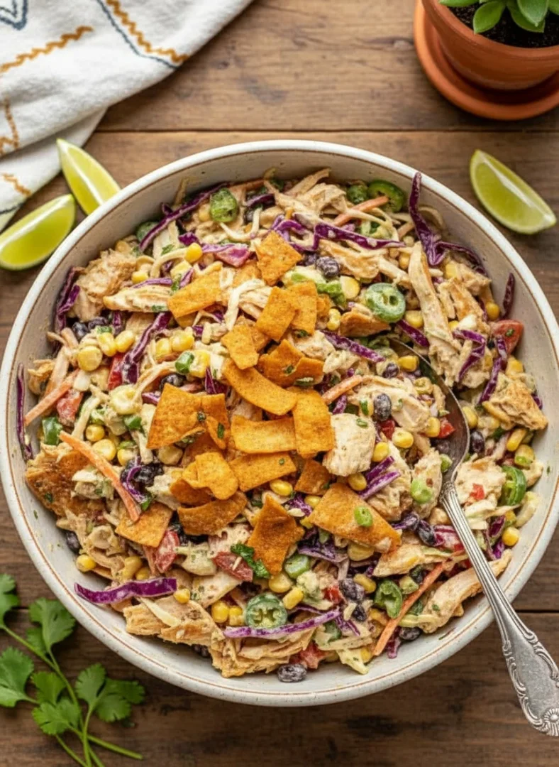 Loaded Chicken Frito Cowboy Cabbage