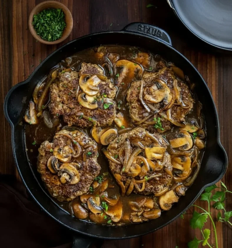 Salisbury Steak with Mushrooms