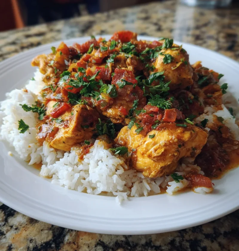 Spicy Brazilian Coconut Chicken