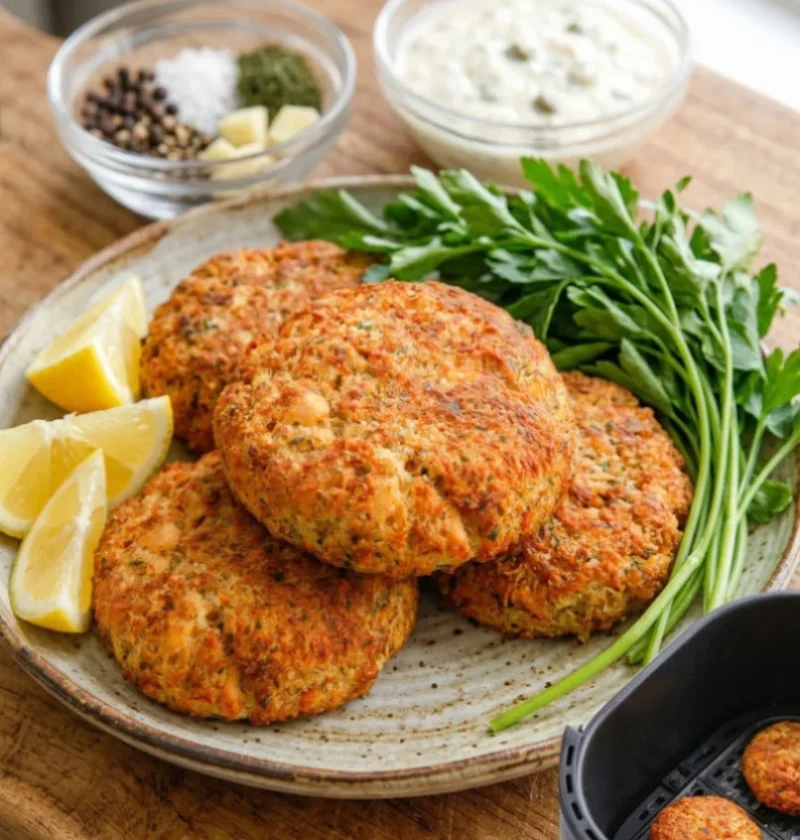 Air Fryer Salmon Patties