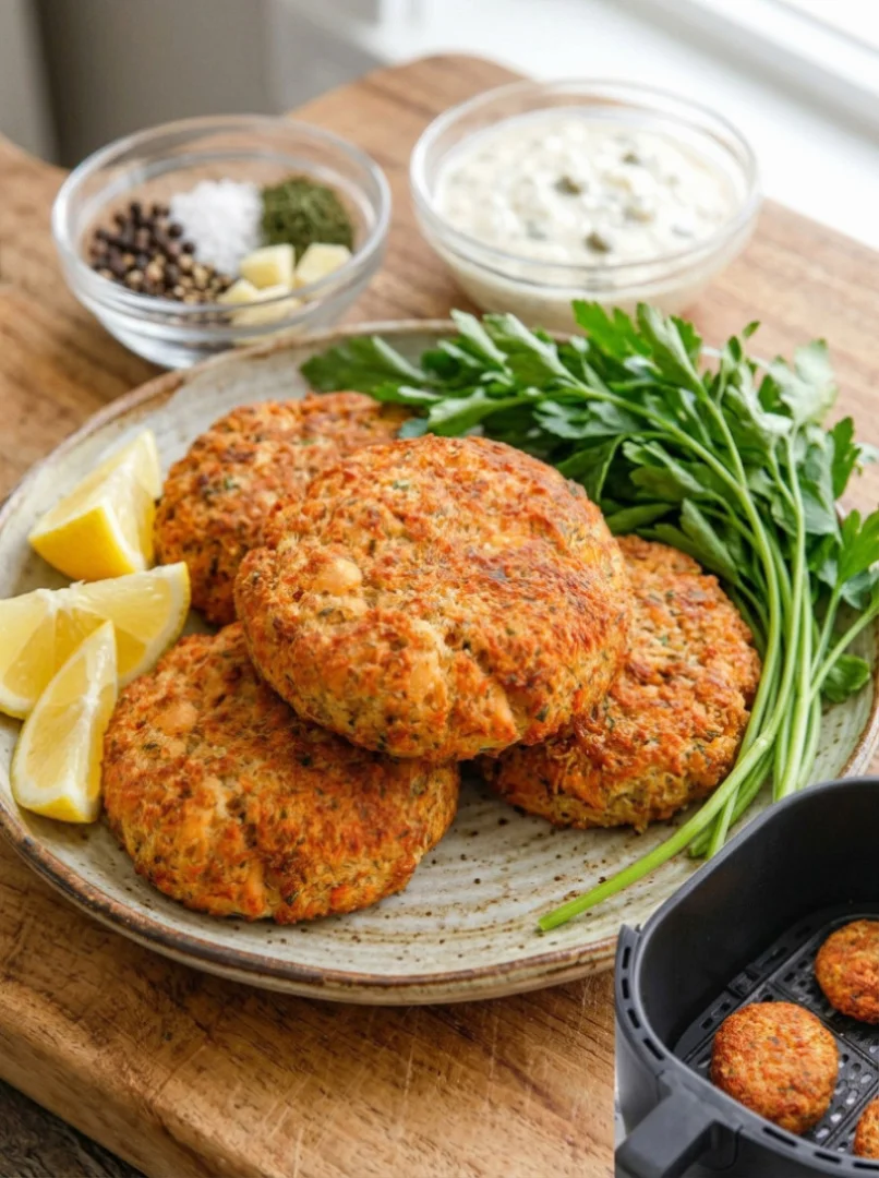 Air Fryer Salmon Patties