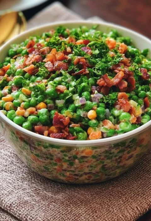 Bacon Pea Salad