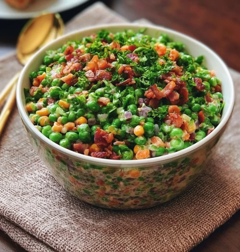 Bacon Pea Salad