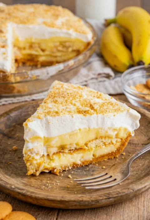 Banana Pudding Pie