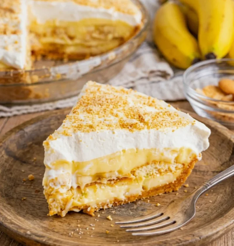 Banana Pudding Pie