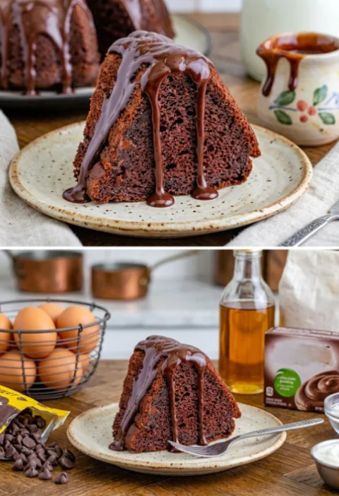 Chocolate Pudding Bundt Cake