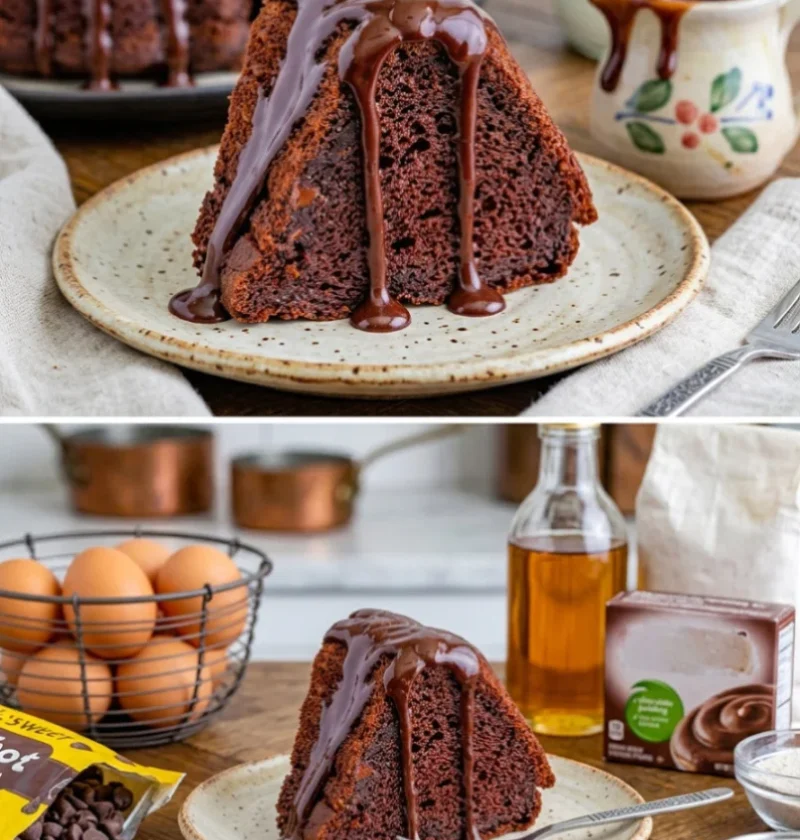 Chocolate Pudding Bundt Cake