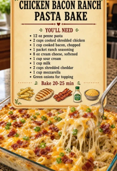 Crack Chicken Pasta
