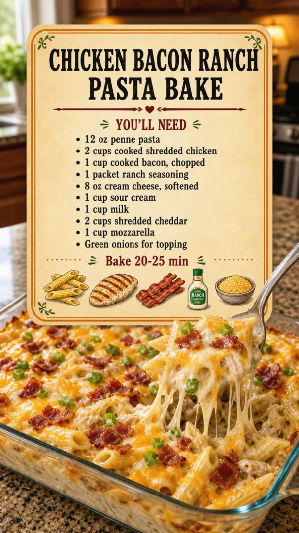 Crack Chicken Pasta