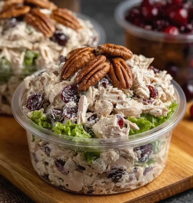 cranberry pecan chicken salad